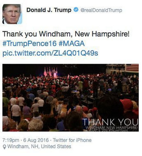Donald Trump dùng smartphone Android để nói xấu, dùng iPhone để khen ảnh 1