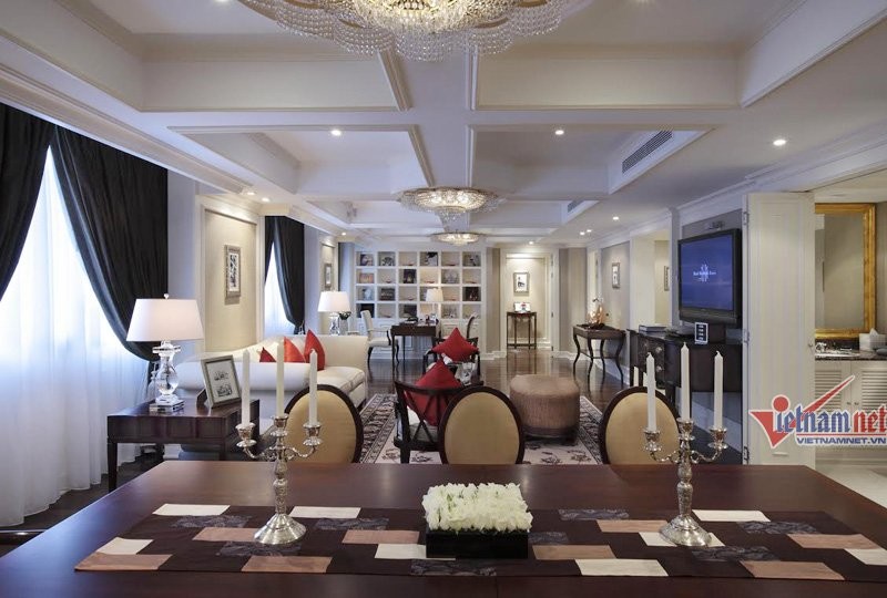 Phòng ở xa hoa của Tổng thống Pháp tại Hà Nội ảnh 1