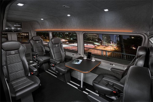 Brabus Sprinter - phòng khách di động siêu sang giá 250.000 USD ảnh 3
