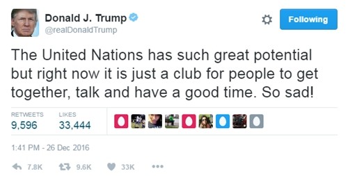 Donald Trump chỉ trích Liên Hợp Quốc là câu lạc bộ để 'vui vẻ' ảnh 1
