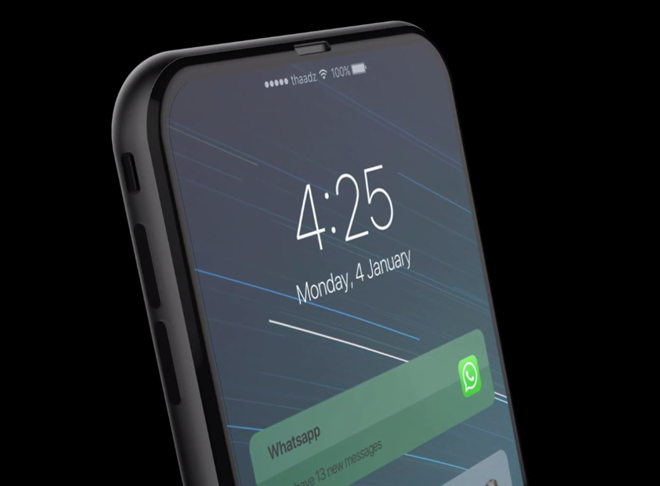 Mẫu iPhone 8 có Touch Bar như MacBook Pro 2016 ảnh 2