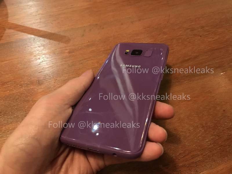 Galaxy S8 có thể thêm phiên bản màu tím ảnh 1
