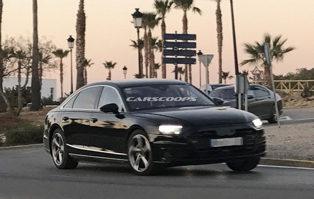 Audi A8 thế hệ mới chuẩn bị trình làng ảnh 1