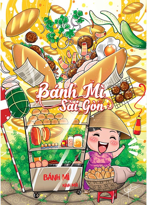 Ăn chơi Sài Gòn đúng điệu theo bộ ảnh chibi ảnh 1