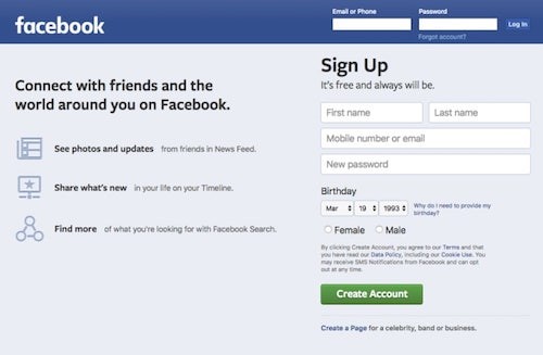 Facebook lấy thông tin của bạn thế nào? ảnh 1