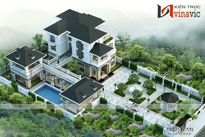 Biệt thự đẹp phá cách tối ưu công năng ảnh 5