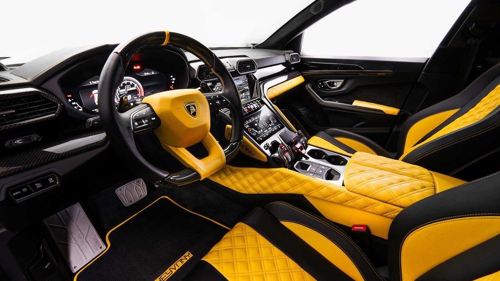 Siêu SUV thể thao Lamborghini Urus cực ngầu trong bản độ lạ ảnh 4