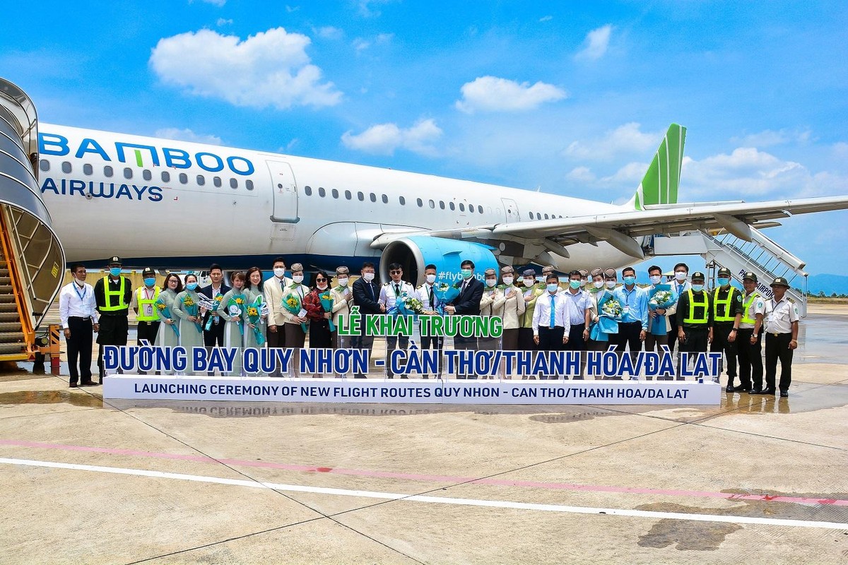 Bamboo Airways vừa khai trương và khôi phục 8 đường bay kết nối Phú Quốc và Quy Nhơn – 2 địa danh du lịch biển nổi tiếng.