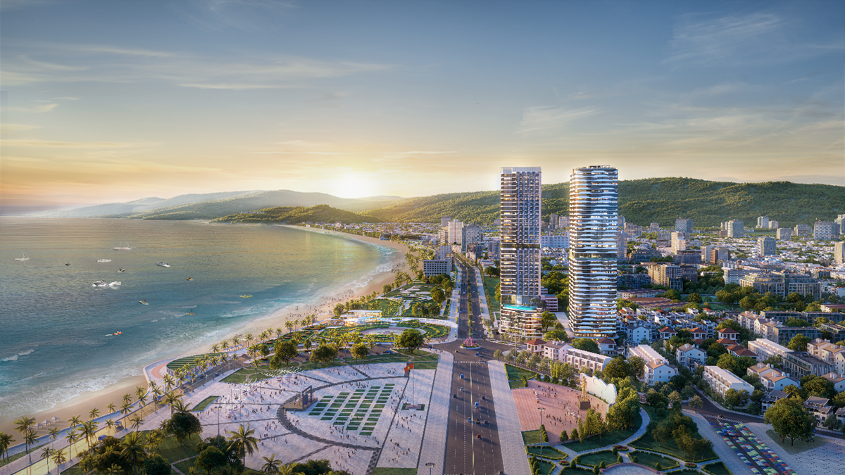 Dự án Cadia Quy Nhon của Phát Đạt sở hữu vị trí ngay quảng trường trung tâm thành phố Quy Nhơn- Bình Định.