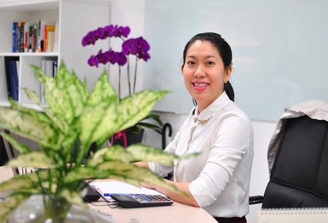 Bà Châu Thiên Trúc Quỳnh.