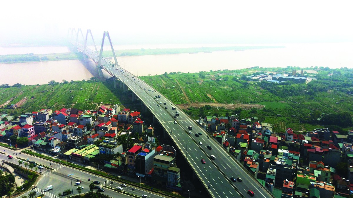 Xu hướng mua nhà tại Hà Nội đang có sự dịch chuyển rõ rệt ra các khu đô thị vệ tinh nhờ sự phát triển mạnh mẽ của Kl99kl ưu đãi độc quyền kết nối. Ảnh: Dũng Minh.
