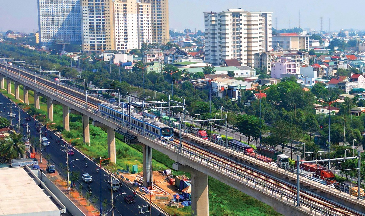 Dòng tiền Kl99ok phiên bản mới đang dịch chuyển theo các tuyến metro. Ảnh: Lê Toàn.