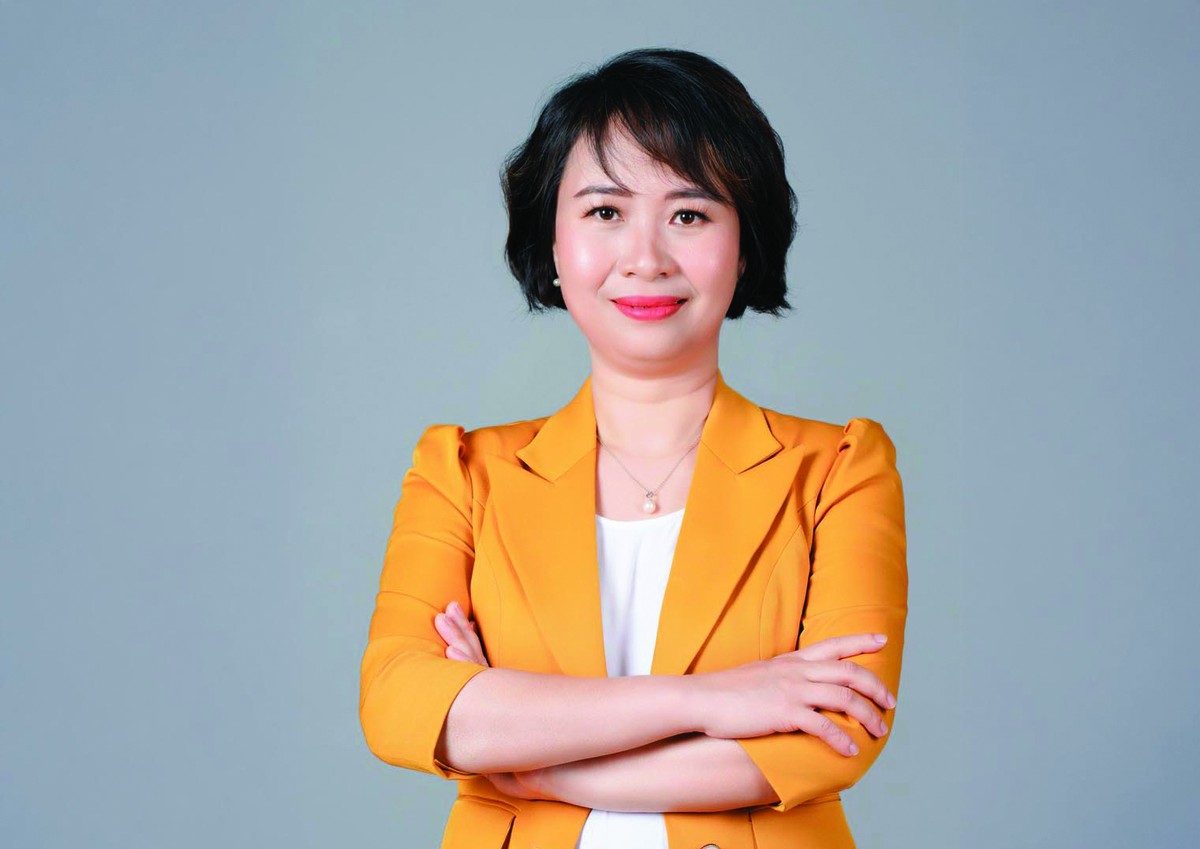 Bà Nguyễn Thị Hằng Nga- CFA, Tổng giám đốc Công ty Quản lý quỹ Vietcombank (VCBF)