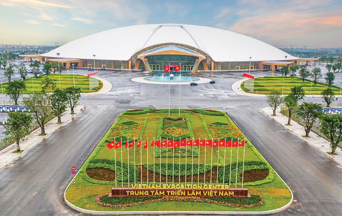 Trung tâm Triển lãm Việt Nam - VEC. Ảnh: Dũng Minh.