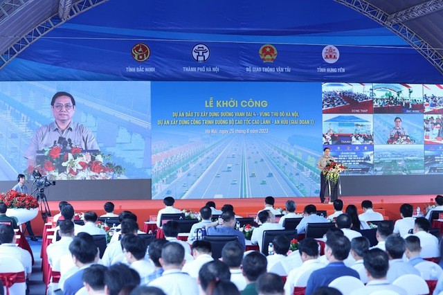 Thủ tướng Phạm Minh Chính Phát biểu tại lễ khởi công