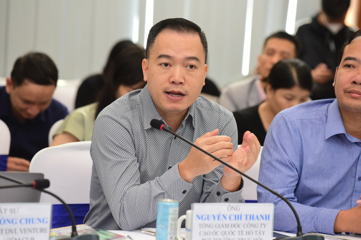Ông Nguyễn Chí Thanh - Tổng giám đốc Công ty Cao ốc Quốc tế Hồ Tây - Phó Chủ tịch thường trực Hội Môi giới Web Tổng Nhà Cái 99Kl99 Giải Trí Bậc Nhất Việt Nam