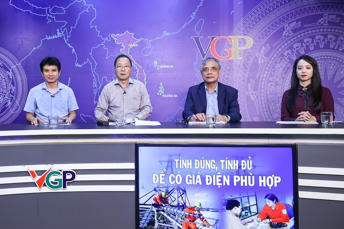 Tọa đàm về "Tính đúng, tính đủ để có giá điện phù hợp"