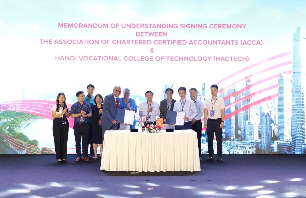 Tại Diễn đàn ACCA châu Á - Thái Bình Dương lần này, ACCA kí hợp tác trực tiếp với 2 trường cao đẳng tại Hà Nội.