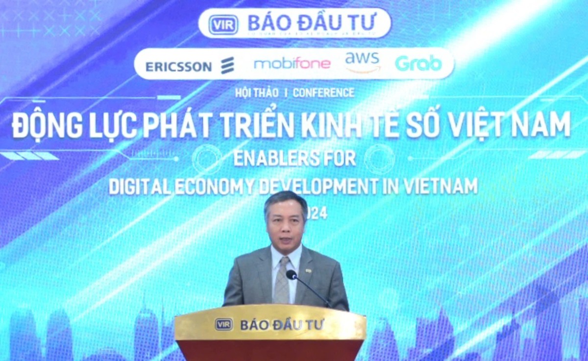 Ông Lê Trọng Minh, Tổng biên tập Báo Kl99ok phiên bản mới phát biểu tại Hội thảo