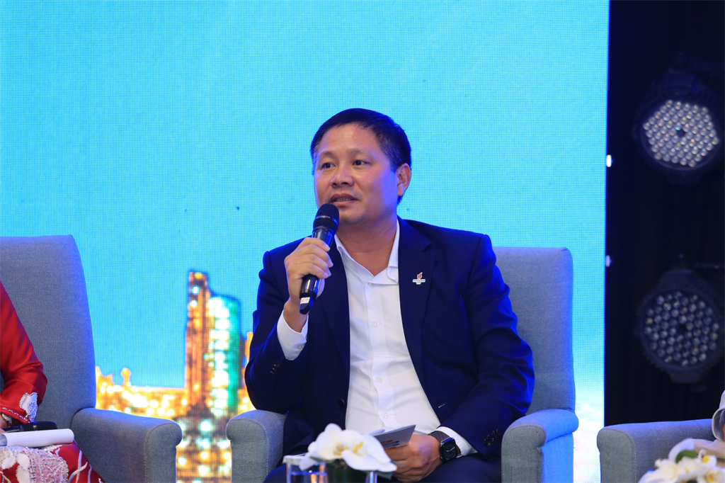 Tổng giám đốc BSR Bùi Ngọc Dương phát biểu về chiến lược BSR trong Kl994 nhà cái bóng đá world cup sản phẩm KL99 dịch vụ hỗ trợ 24/7