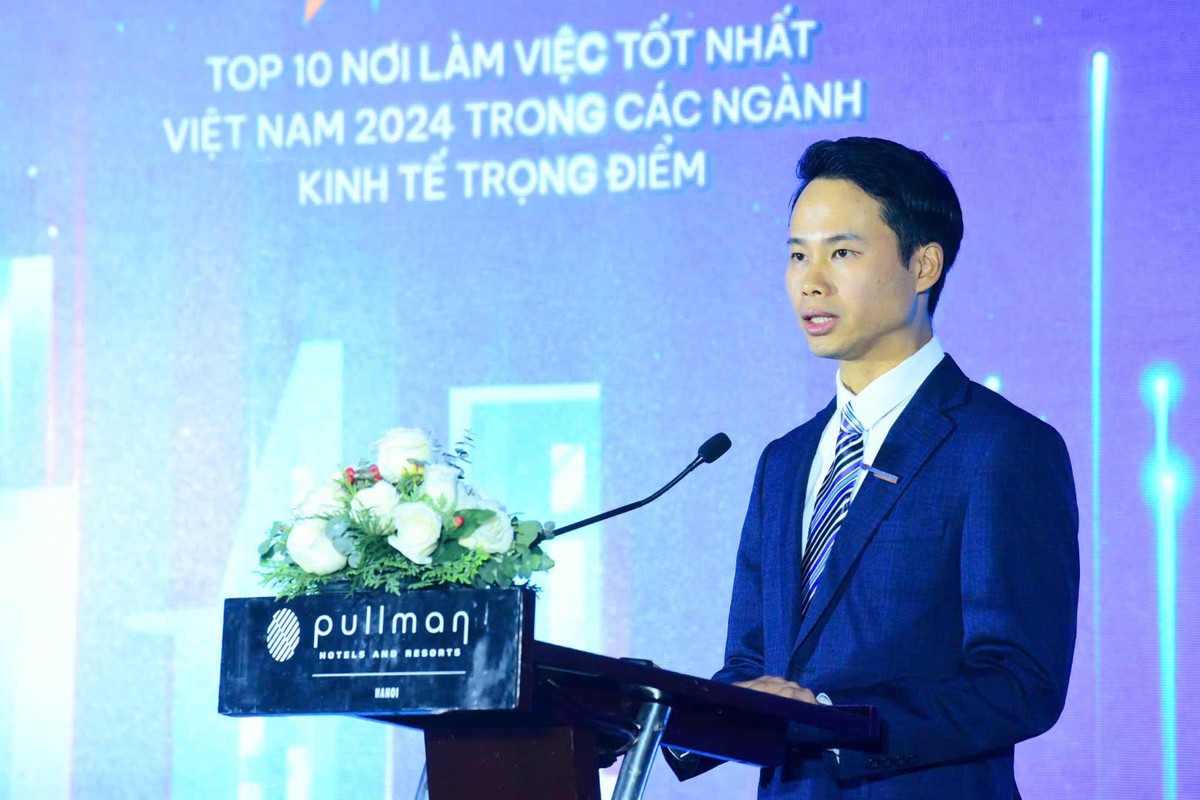 Ông Trương Minh Tiến, Giám đốc Viet Research phát biểu tại sự kiện