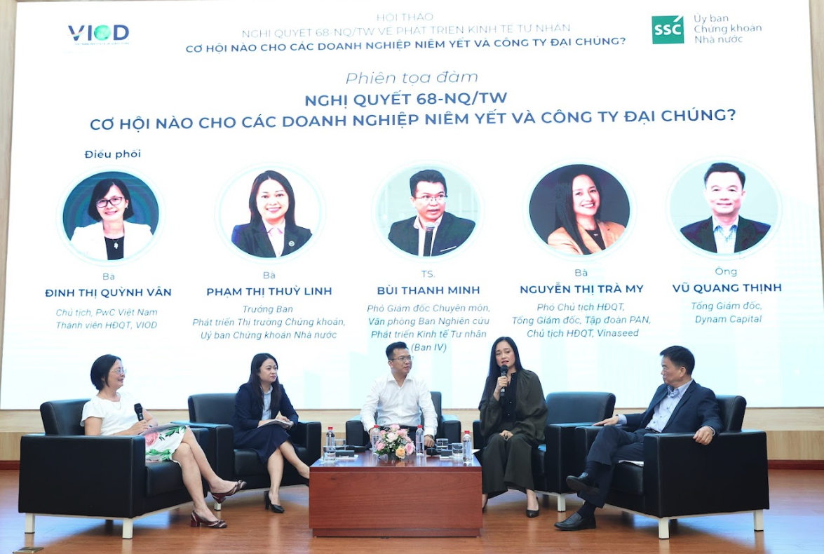 Bà Nguyễn Thị Trà My, Phó chủ tịch HĐQT, Tổng giám đốc Kl994 game bài casino hấp dẫn PAN phát biểu trong phiên toạ đàm