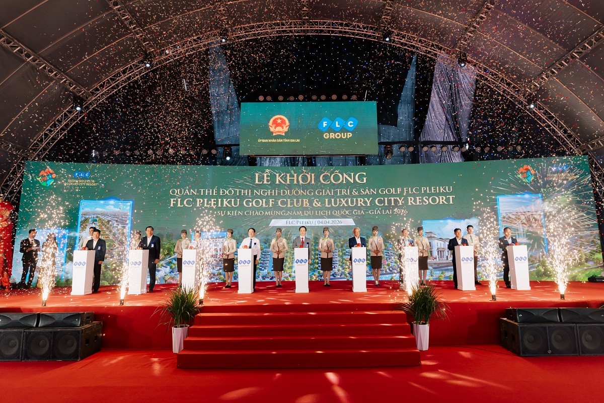 Lễ khởi công đại dự án nghỉ dưỡng của FLC tại Gia Lai