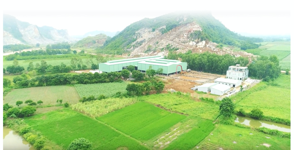 Mỏ - Nhà máy Núi Loáng đang vận hành hiện tại