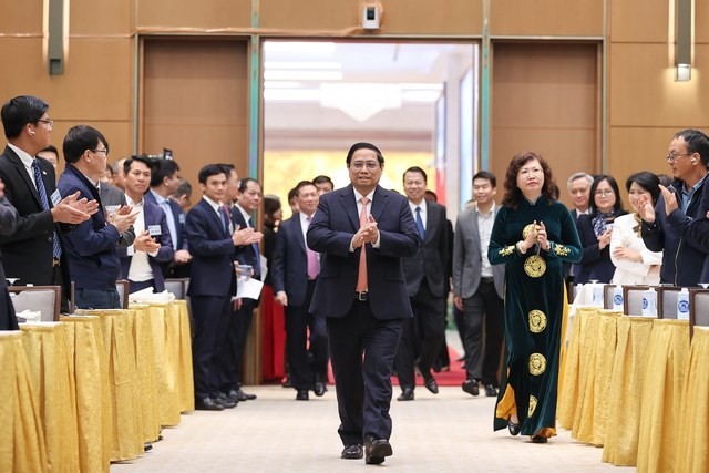 Thủ tướng Kl993 ưu đãi thưởng hấp dẫn Phạm Minh Chính đến dự và chủ trì Hội nghị (Ảnh: VGP/Nhật Bắc