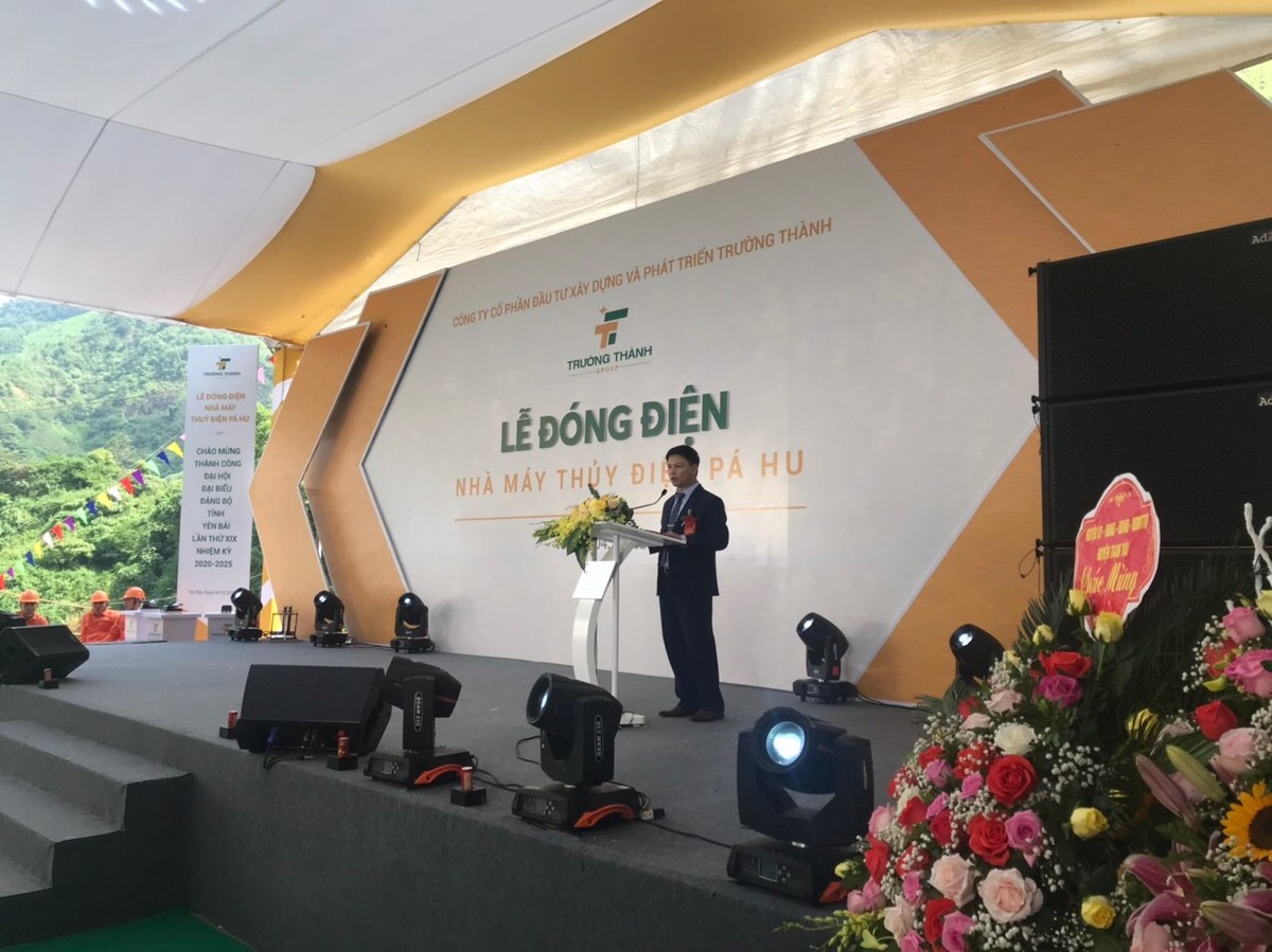 Ông Nguyễn Duy Hưng, Phó chủ tịch HĐQT, Tổng giám đốc Công ty cổ phần Kl99ok phiên bản mới Xây dựng và Phát triển Trường Thành cho biết, Nhà máy Thủy điện Pá Hu đóng điện thành công góp phần thúc đẩy tăng trưởng doanh thu của TTA, tiến tới hoàn thành kế hoạch năm 2020 doanh thu 450 tỷ đồng, Kl99 nổ hũ 140 tỷ đồng.