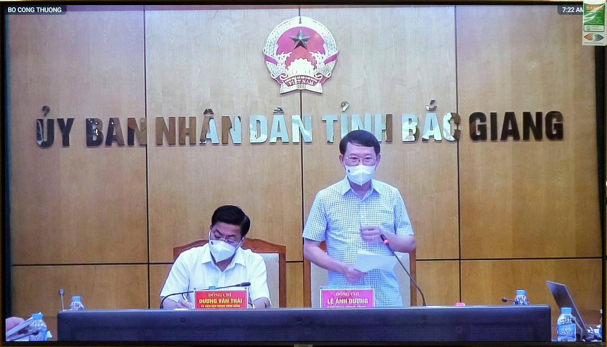 Bắc Giang có phương án đảm bảo lưu thông, cung ứng hàng hóa phục vụ nhu cầu người dân trong tình hình dịch Covid-19.