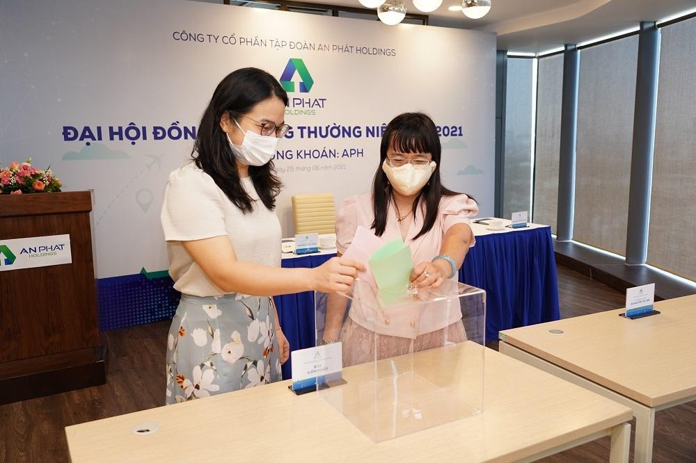 Trang Chủ KL99Com Số 1 Link Đăng Ký KL999 bỏ phiếu tại ĐHCĐ thường niên APH năm 2021.