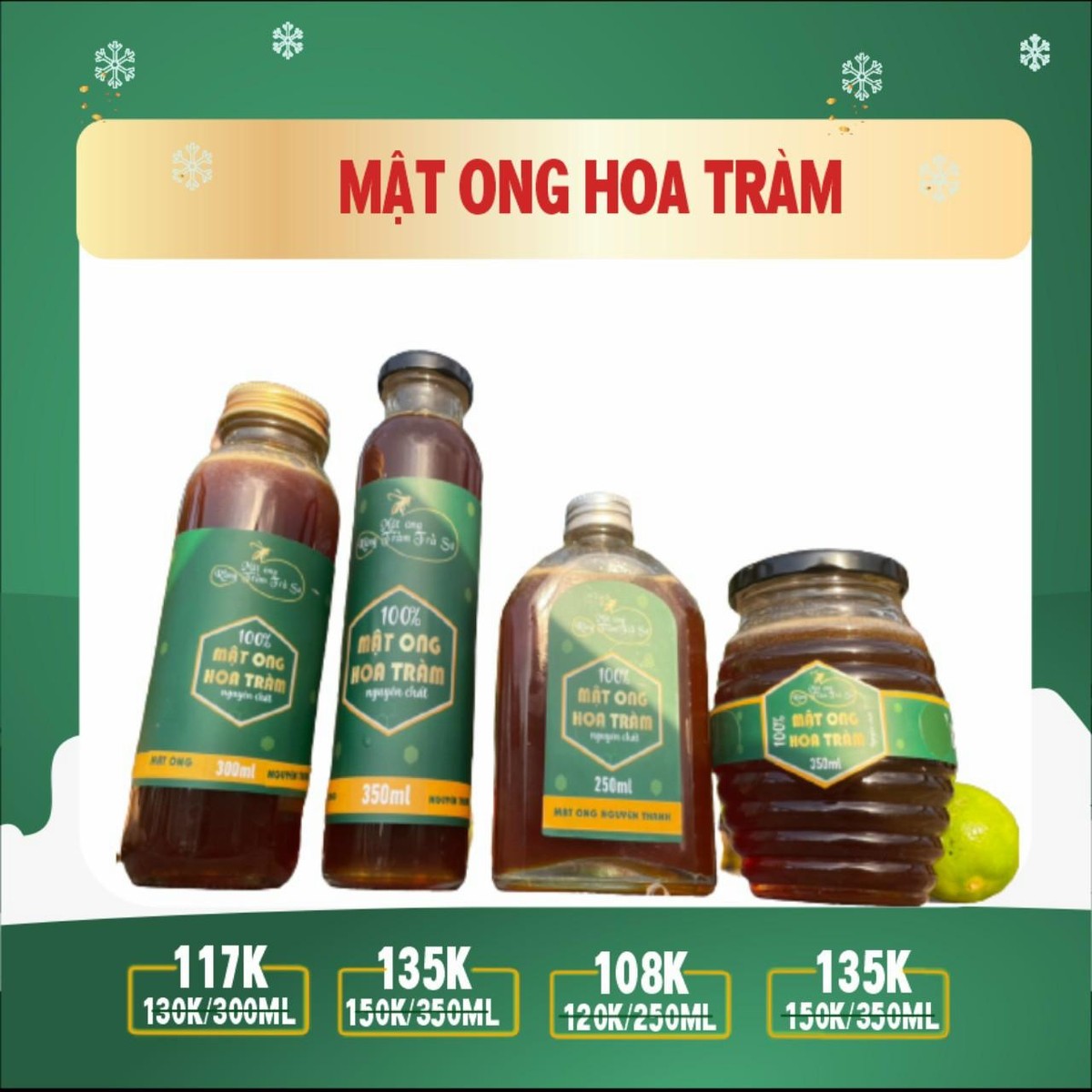 Giỏ quà xuân khi đến Trà Sư.