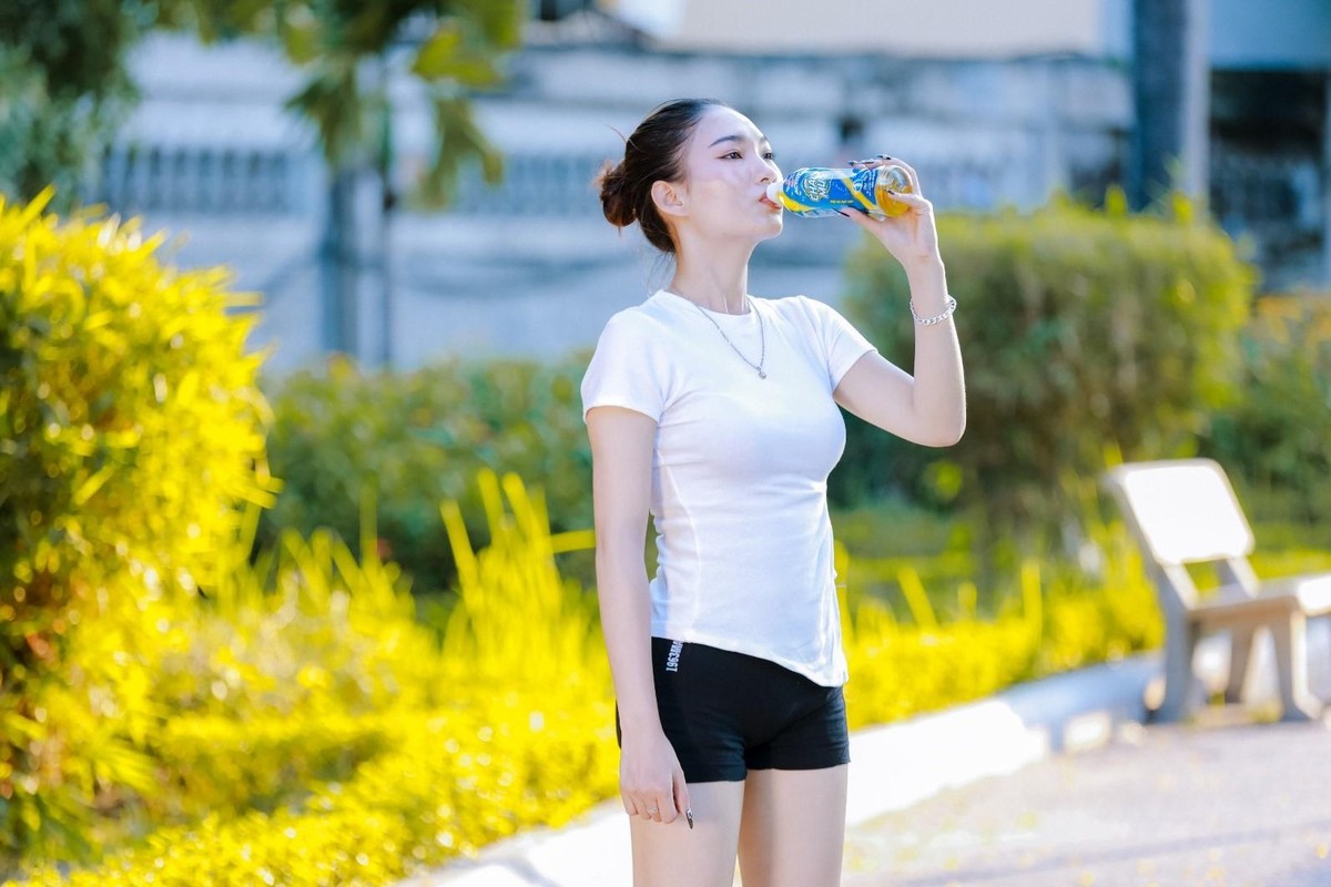 Number 1 Active Chanh Muối được nhiều người yêu thích khi vận động, chơi thể thao.