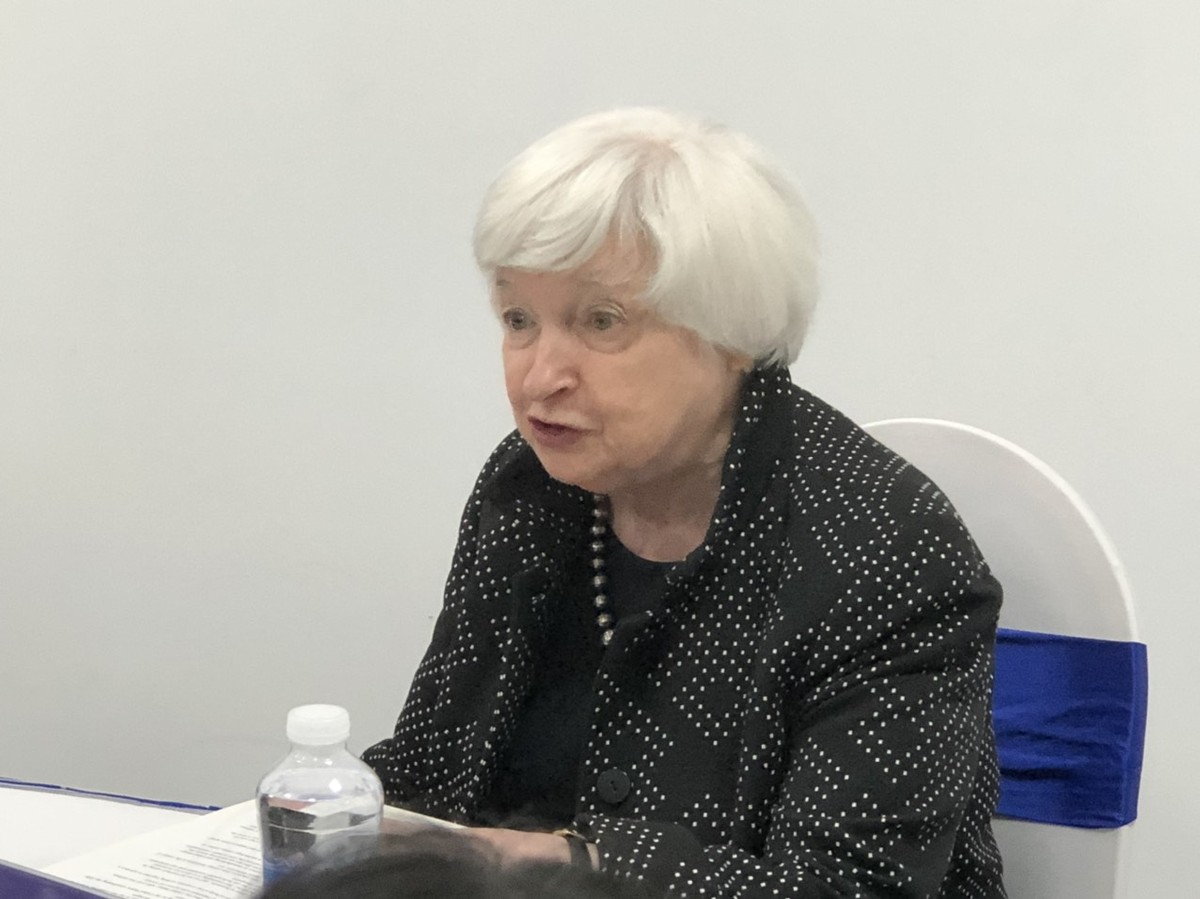 Bộ trưởng Kl991.com nạp rút nhanh Mỹ Janet Yellen. Ảnh Hải Yến