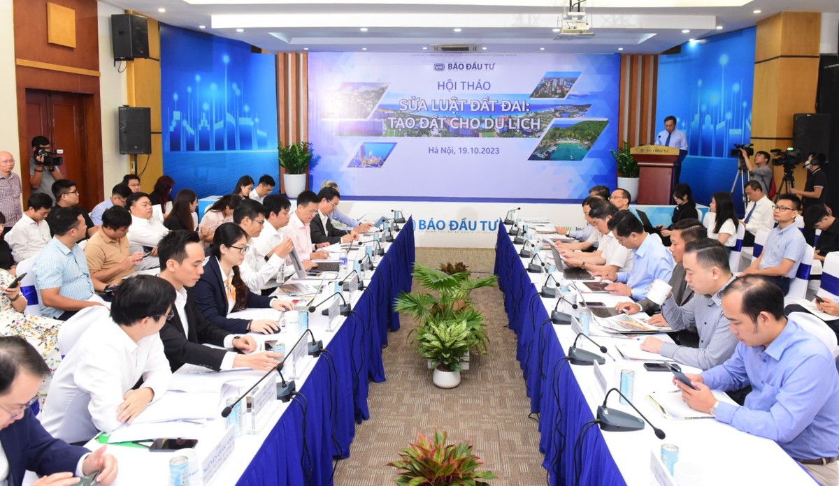 Hội thảo "Sửa Luật Đất đai: Tạo đất cho du lịch'" thu hút sự quan tâm của các chuyên gia Kl992 cổng game cá cược, cộng đồng Kl991.com World Cup 2026 Chính Thức, nhà Kl99ok phiên bản mới. Ảnh Dũng Minh.