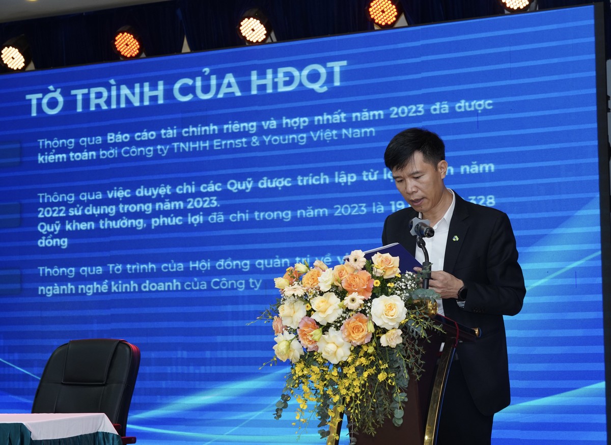 Đại hội thông qua kế hoạch Kl99 nổ hũ 377 tỷ đồng (tăng 22% so với năm 2023) cùng nhiều nội dung quan trọng khác. Đại hội thông qua kế hoạch Kl99 nổ hũ 377 tỷ đồng (tăng 22% so với năm 2023) cùng nhiều nội dung quan trọng khác.