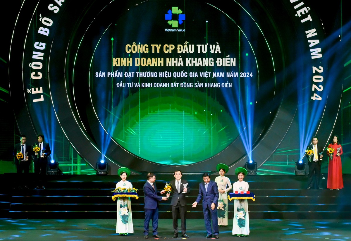 Kl994 game bài casino hấp dẫn Khang Điền (KDH) vinh dự được công nhận đạt Thương hiệu quốc gia Việt Nam 2024.