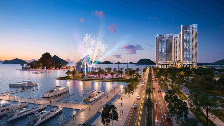 Crystal Holidays Harbour Vân Đồn đi vào vận hành sẽ là cú huých lớn tới thị trường và Kl993 nền tảng giải trí Kl99ok phiên bản mới. (Ảnh: Everland Group).