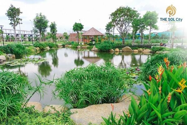 Không gian sống xanh, tách biệt với tiện ích đồng bộ khiến The Sol City hút nhà Kl99ok phiên bản mới