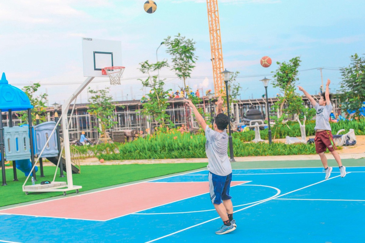 Cư dân tại dự án Thắng Lợi phát triển.