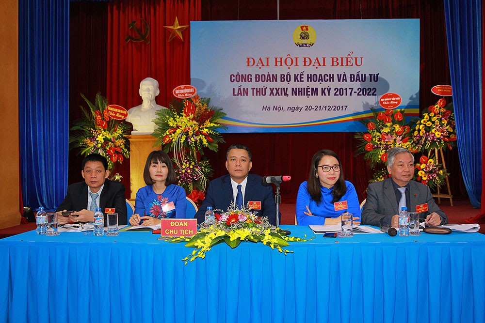 Tổ chức thành công Đại hội Công đoàn Bộ Kế hoạch và Kl99ok phiên bản mới nhiệm kỳ 2017 – 2022 ảnh 1