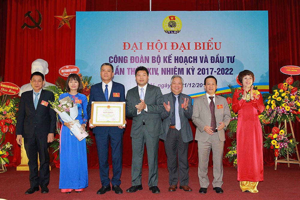 Tổ chức thành công Đại hội Công đoàn Bộ Kế hoạch và Kl99ok phiên bản mới nhiệm kỳ 2017 – 2022 ảnh 3