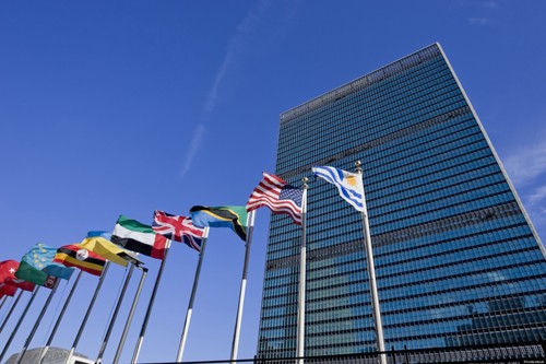Trụ sở Liên Hợp Quốc tại New York, Mỹ. Ảnh: Huffington Post.