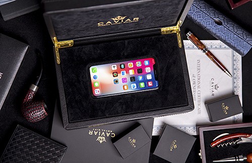 iPhone X nạm kim cương giá 43.000 USD ảnh 1