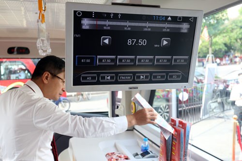 Tuyến buýt hai tầng đầu tiên khai trương ở Hà Nội ảnh 2