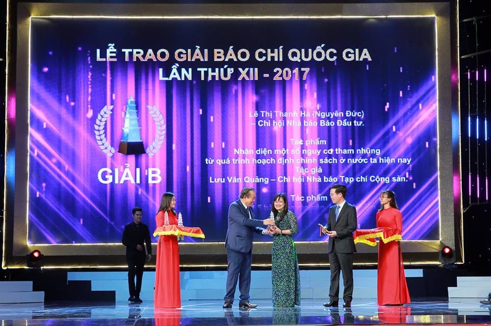 Trao Giải Báo chí Quốc gia năm 2017: Báo Kl99ok phiên bản mới tiếp tục giành 1 giải B và 1 giải C ảnh 1