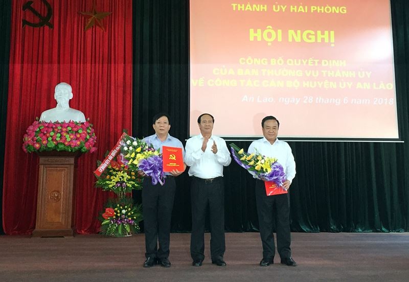 Hải Phòng công bố quyết định bổ nhiệm, điều động nhiều cán bộ chủ chốt ảnh 2