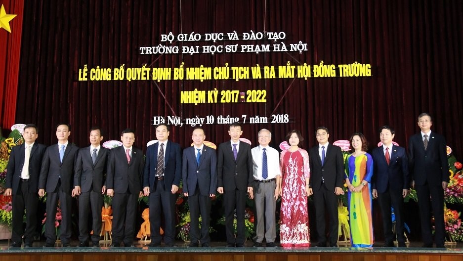 Bổ nhiệm Chủ tịch Hội đồng Trường Đại học Sư phạm Hà Nội ảnh 1