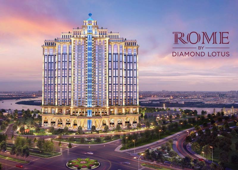 Rome by Diamond Lotus: Siêu phẩm kiến trúc La Mã tại Thủ Thiêm? ảnh 2